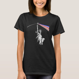 Vrijheidsbeeld 4 juli Novelty Funny Pa T-shirt