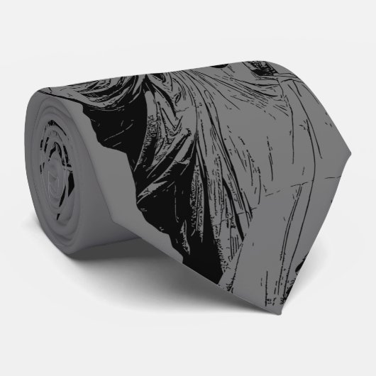 Vrijheidsbeeld aanpassen stropdas (Opgerold)