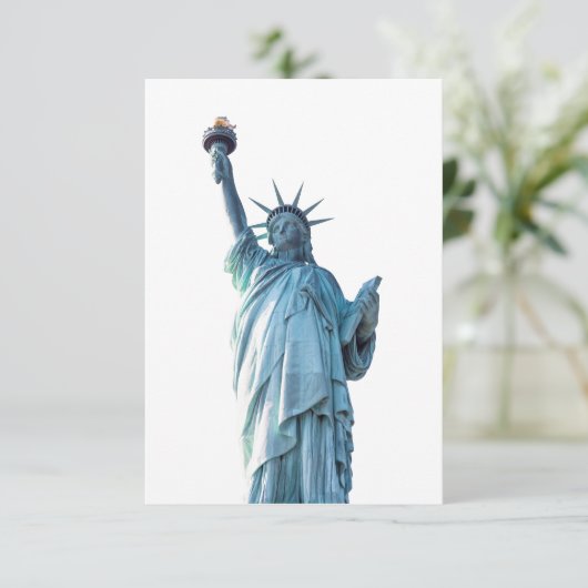 Vrijheidsbeeld Advieskaart (Staand voorkant)
