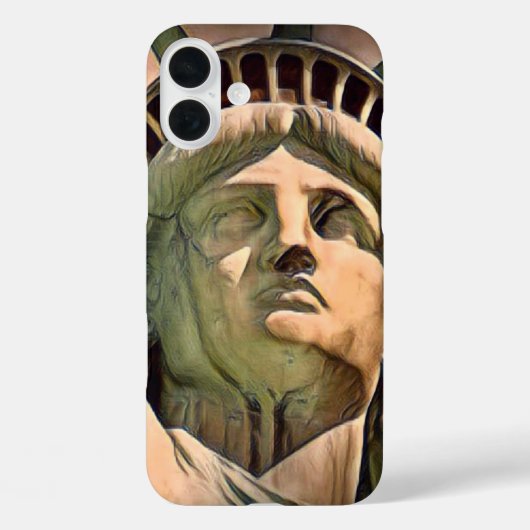 Vrijheidsbeeld Artistiek Case-Mate iPhone Case (Achterkant)