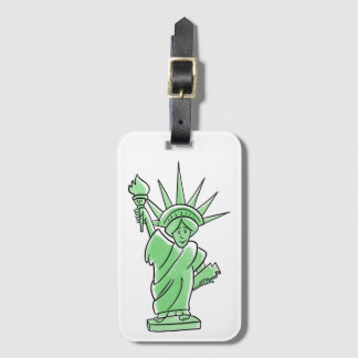 Vrijheidsbeeld Bagagelabel