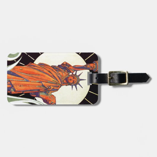 Vrijheidsbeeld Bagagelabel (Voorkant horizontaal)