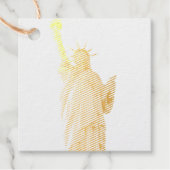 Vrijheidsbeeld Bedankjes Labels (Voorkant)