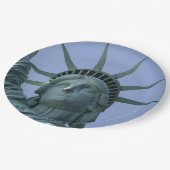 Vrijheidsbeeld borden papieren bordje (Gekanteld)