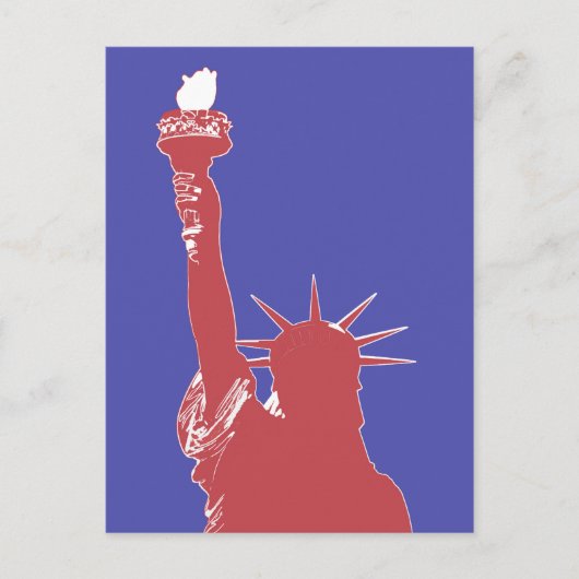 Vrijheidsbeeld Briefkaart (Voorkant)