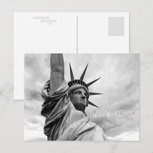 vrijheidsbeeld briefkaart (Voorkant / Achterkant)