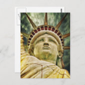 Vrijheidsbeeld Briefkaart (Voorkant / Achterkant)