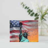 Vrijheidsbeeld Briefkaart (Staand voorkant)