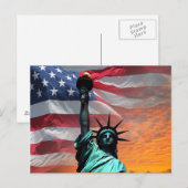 Vrijheidsbeeld Briefkaart (Voorkant / Achterkant)