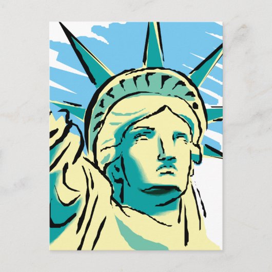Vrijheidsbeeld Briefkaart (Voorkant)