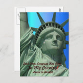 Vrijheidsbeeld Briefkaart (Voorkant / Achterkant)