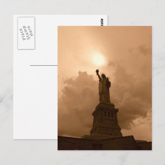 Vrijheidsbeeld Briefkaart (Voorkant / Achterkant)