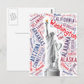 Vrijheidsbeeld Briefkaart (Voorkant / Achterkant)