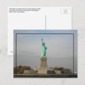 Vrijheidsbeeld Briefkaart (Voorkant / Achterkant)