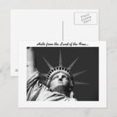 Vrijheidsbeeld Briefkaart (Voorkant / Achterkant)
