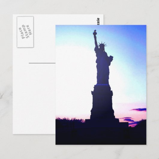 Vrijheidsbeeld Briefkaart (Voorkant / Achterkant)