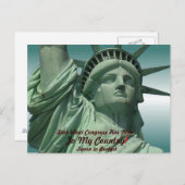 Vrijheidsbeeld Briefkaart (Voorkant / Achterkant)