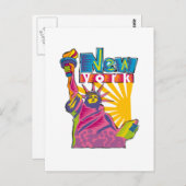 Vrijheidsbeeld Briefkaart (Voorkant / Achterkant)