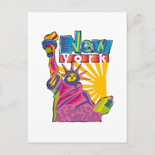 Vrijheidsbeeld Briefkaart (Voorkant)