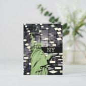 Vrijheidsbeeld Briefkaart (Staand voorkant)