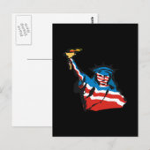 Vrijheidsbeeld Briefkaart (Voorkant / Achterkant)