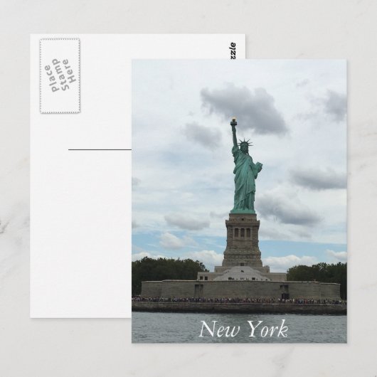 Vrijheidsbeeld briefkaart (Voorkant / Achterkant)