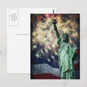 Vrijheidsbeeld Briefkaart (Voorkant / Achterkant)