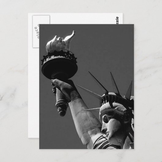 Vrijheidsbeeld Briefkaart (Voorkant / Achterkant)