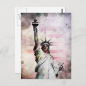 Vrijheidsbeeld Briefkaart (Voorkant / Achterkant)
