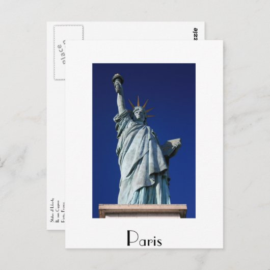 Vrijheidsbeeld Briefkaart (Voorkant / Achterkant)