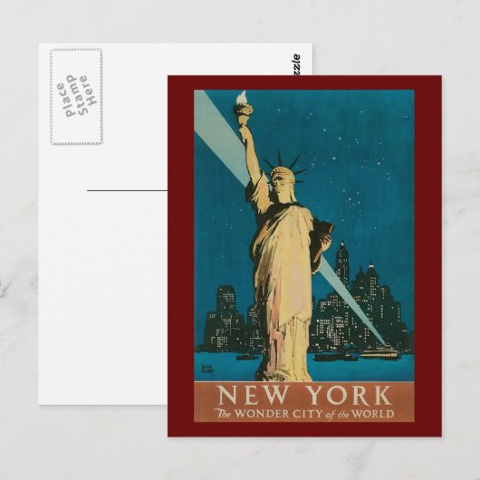  Vrijheidsbeeld Briefkaart (Voorkant / Achterkant)