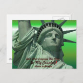 Vrijheidsbeeld Briefkaart (Voorkant / Achterkant)