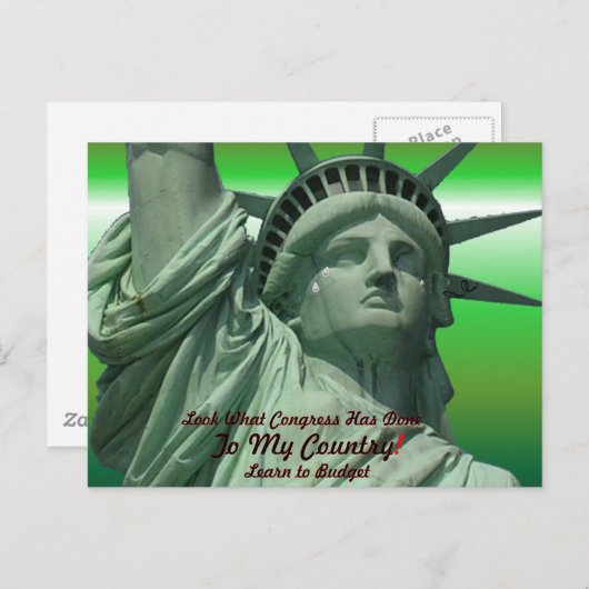 Vrijheidsbeeld Briefkaart (Voorkant / Achterkant)