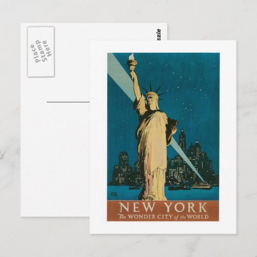 Vrijheidsbeeld Briefkaart (Voorkant / Achterkant)