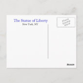 Vrijheidsbeeld Briefkaart (Achterkant)