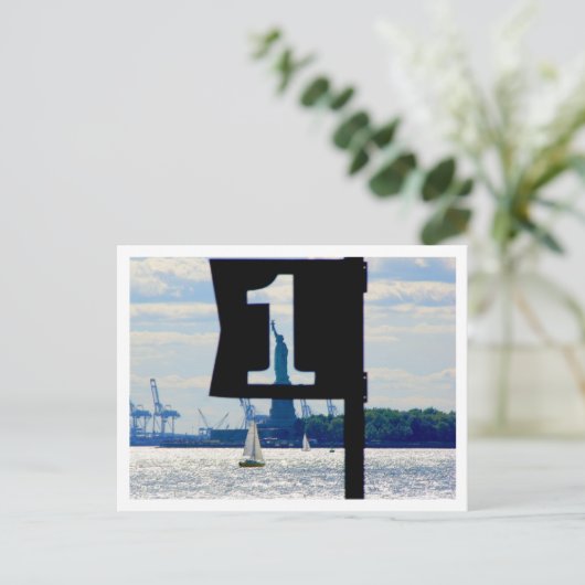 Vrijheidsbeeld Briefkaart (Staand voorkant)