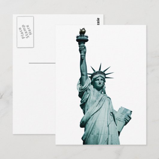 Vrijheidsbeeld Briefkaart (Voorkant / Achterkant)