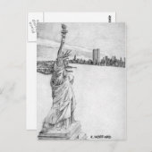 Vrijheidsbeeld Briefkaart (Voorkant / Achterkant)