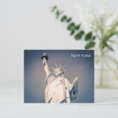 Vrijheidsbeeld Briefkaart New York (Staand voorkant)