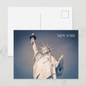 Vrijheidsbeeld Briefkaart New York (Voorkant / Achterkant)