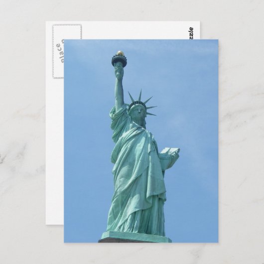 Vrijheidsbeeld - Briefkaart van de sluiting (Voorkant / Achterkant)