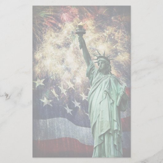 Vrijheidsbeeld Briefpapier (Voorkant)