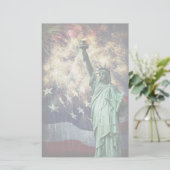 Vrijheidsbeeld Briefpapier (Staand voorkant)