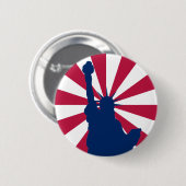 Vrijheidsbeeld Button (Voorkant /achterkant)