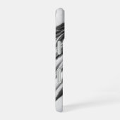 vrijheidsbeeld bw iPhone 16 hoesje (Rechterkant)