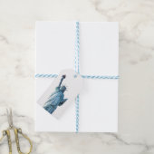 Vrijheidsbeeld Cadeaulabel (Met Touw)