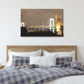 Vrijheidsbeeld Canvas Afdruk (Insitu (Slaapkamer))