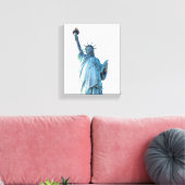 Vrijheidsbeeld Canvas Afdruk (Insitu (Woonkamer))