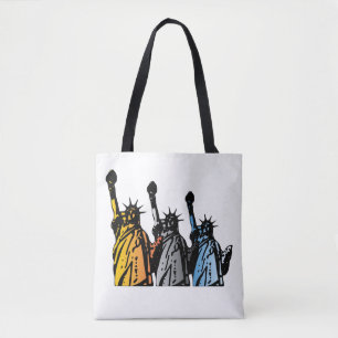 Vrijheidsbeeld Canvas tas