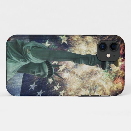 Vrijheidsbeeld Case-Mate iPhone Case (Achterkant (horizontaal))